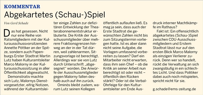 120922 EZ Theaterabo Kommentar