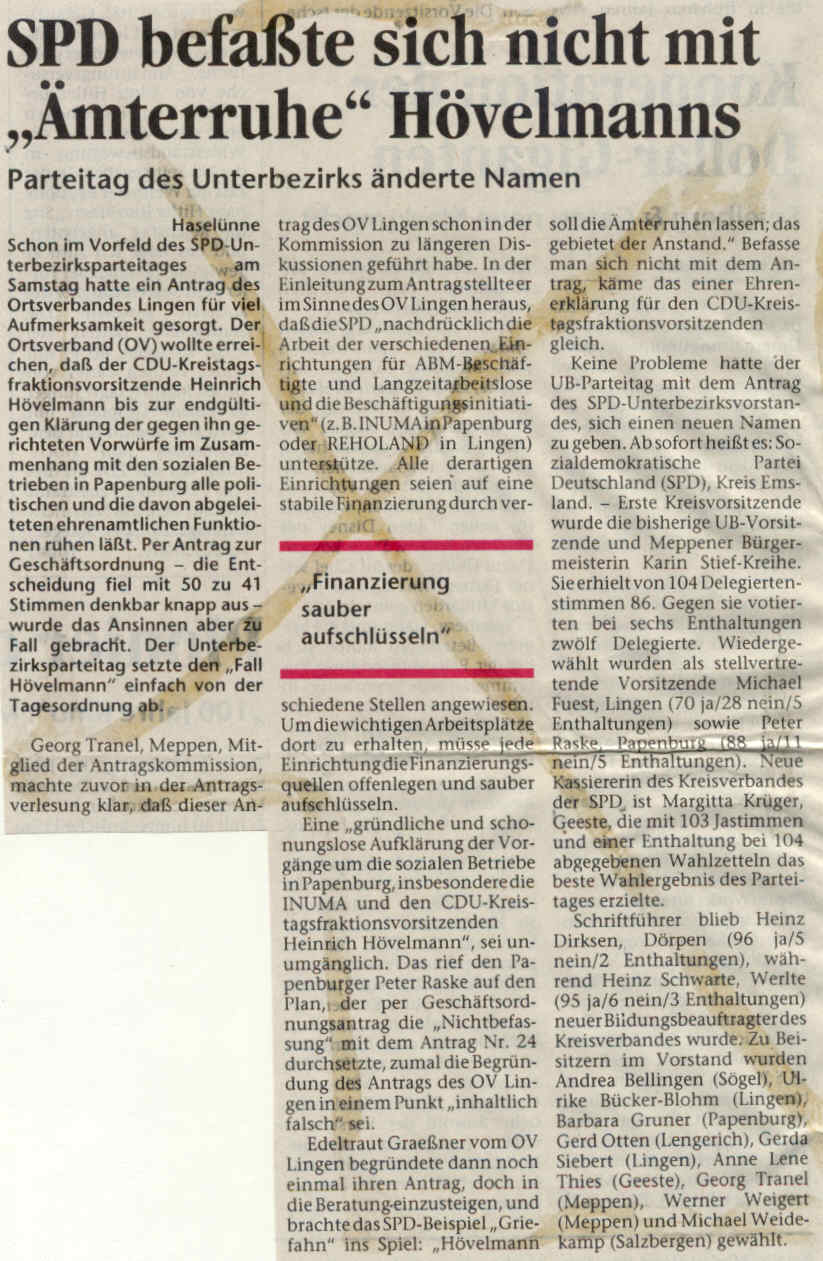 EZ 95-03-27 SPD-Parteitag