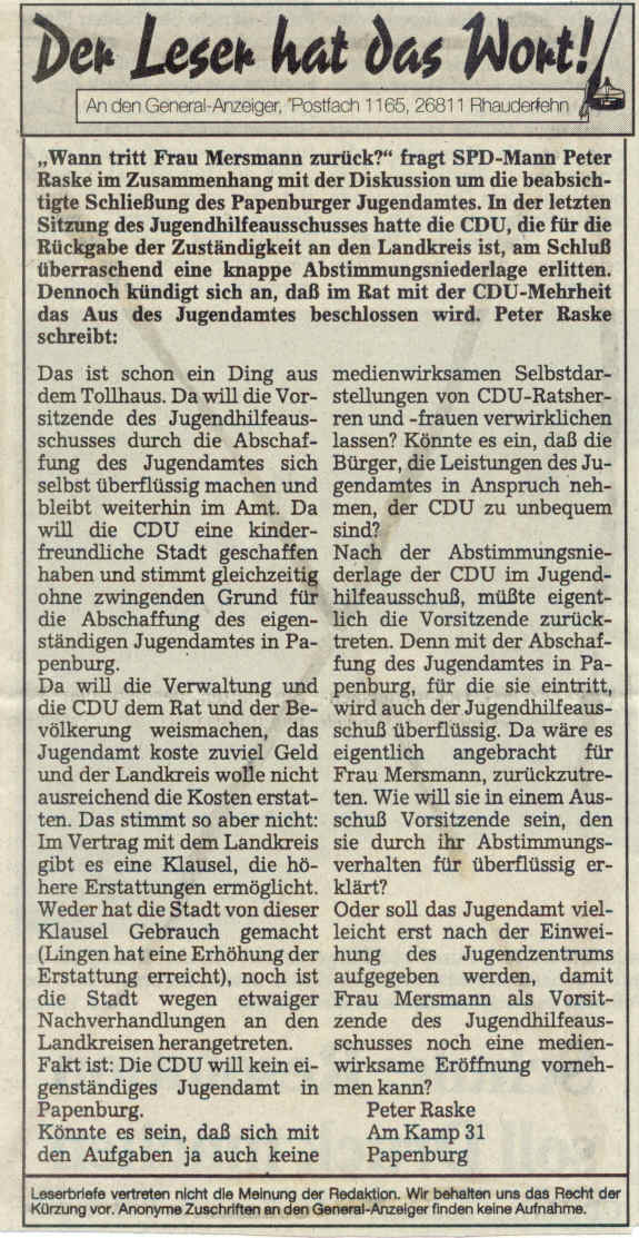 GA 95-02-07 Lesrerbrief1