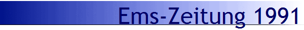 Ems-Zeitung 1991